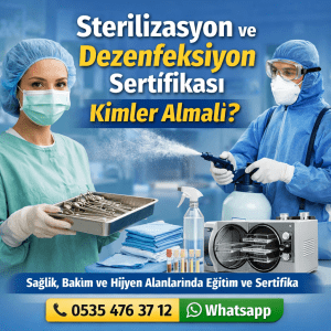 Sterilizasyon ve Dezenfeksiyon Sertifikası