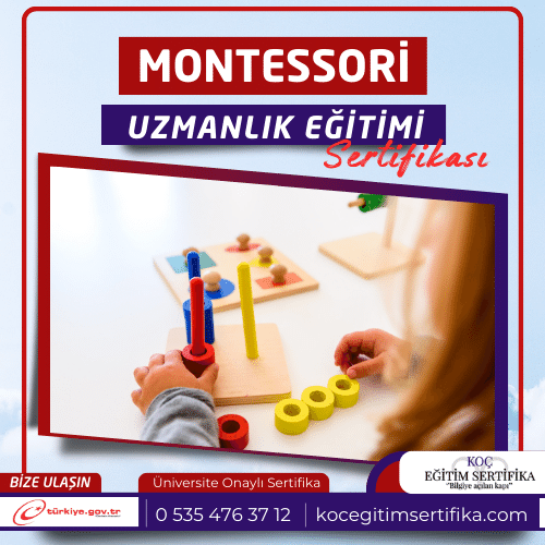 Montessori Uzmanlik egitimi Sertifikasi