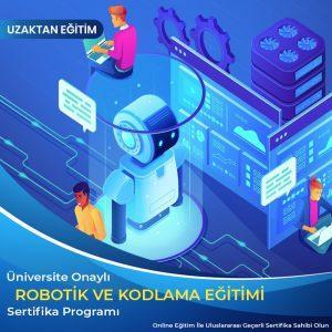Robotik ve Kodlama Eğitimi Sertifikası, robotik sertifika, kodlama sertifika