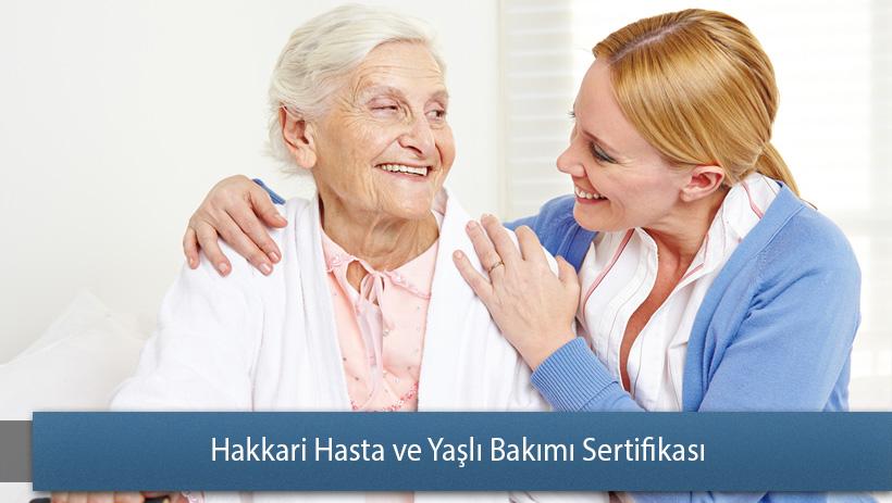 Hakkari Hasta ve Yaşlı Bakımı Sertifikası