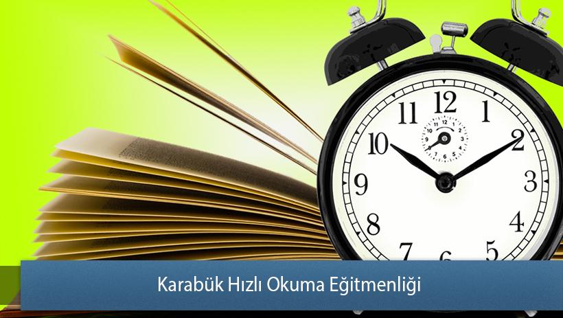 Karabük Hızlı Okuma Eğitmenliği Sertifikası