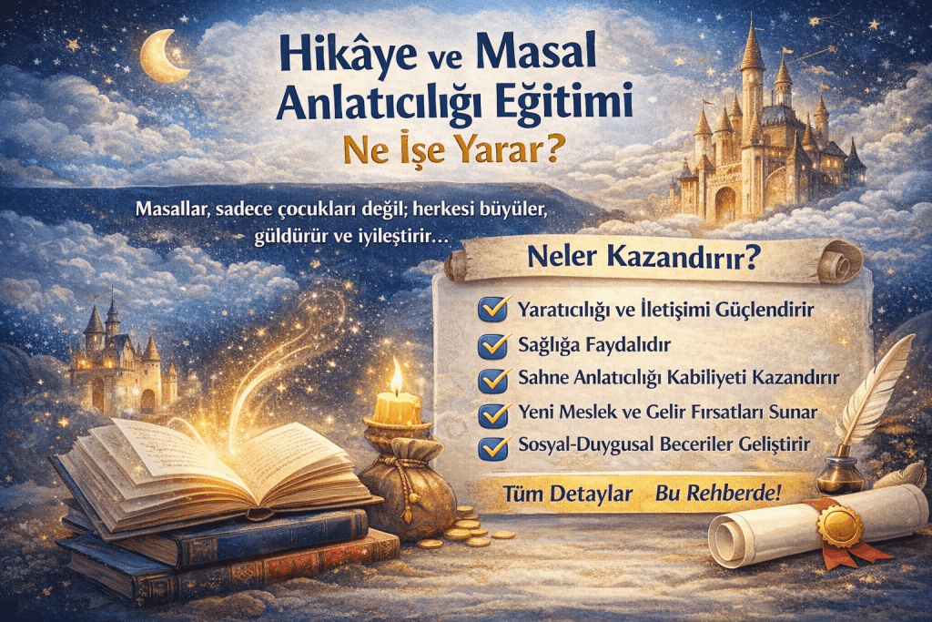 masal anlatıcılığı sertifikası