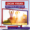 ocuk yogasi Egitmenlik egitimi Sertifikasi