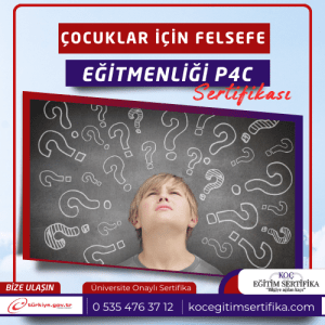 ocuklar Icin Felsefe Egitmenligi P4C Sertifikasi
